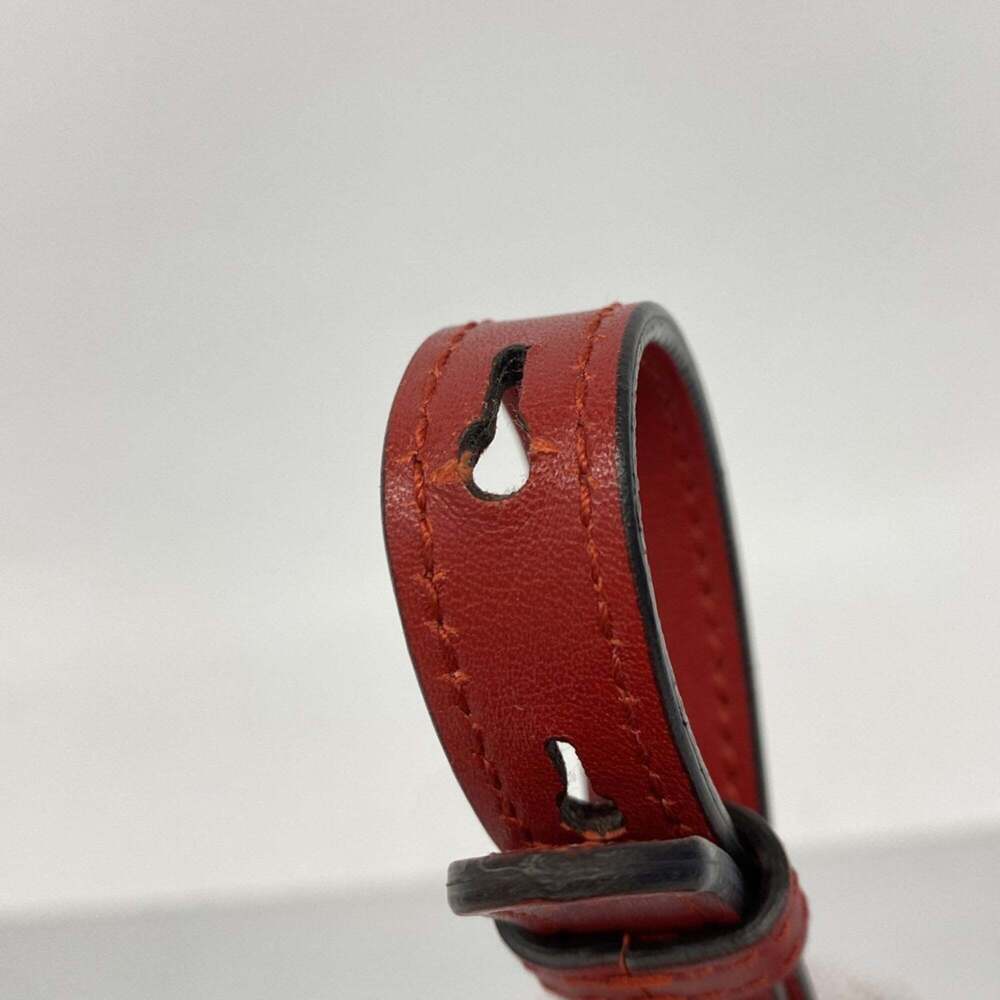 GUCCI Authentic Red Leather GG Marmont Backpack - Picture 8 of 12